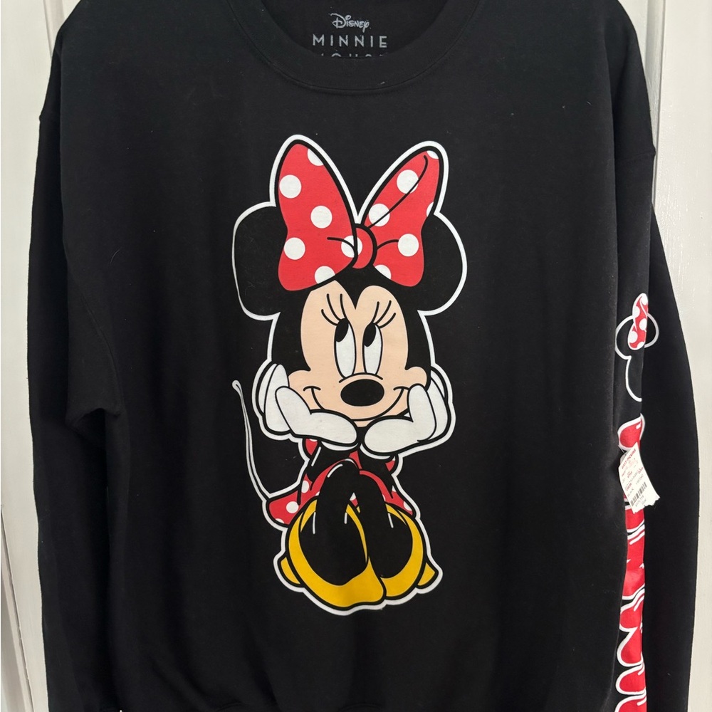 Minnie Mouse Black Sweatshirt